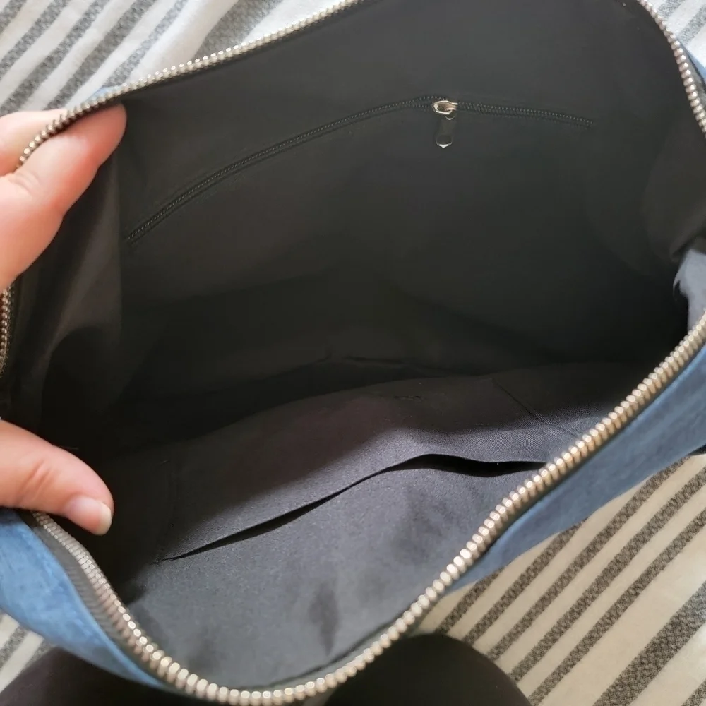 Crg Prestige bag, shoulder bag or backpack, denim blue